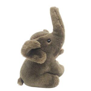 Carousel Plush Grey Elephant Stuffed Animal Toy - Hard‎ to find Vintage 1983